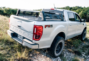 Ford Ranger Bed Rack - Cali Raised LED - Overland Bed Rack - Low / Long - `19-`22